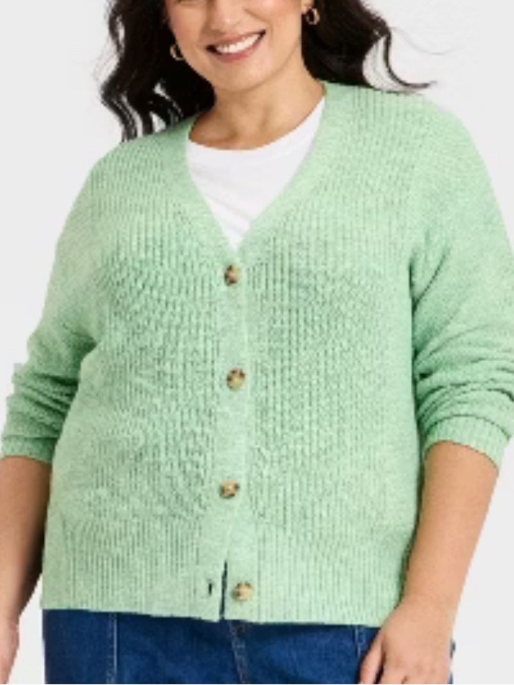 Ava & Viv cardigan button up